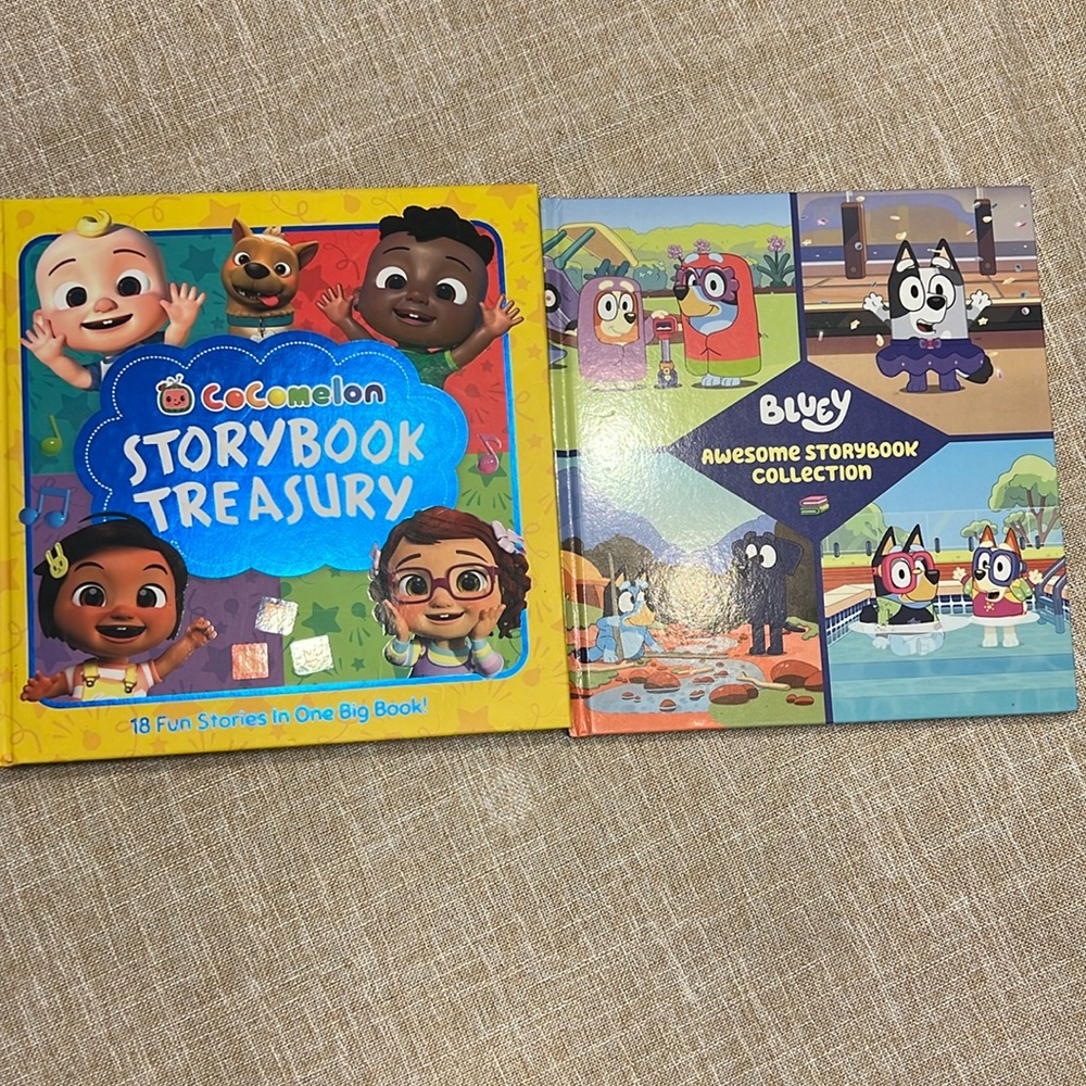 Cocomelon and Bluey Storybooks
